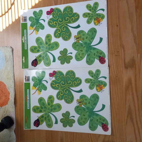 8 Happy St.Patrick's Day Window Clings Decorations - Picture 2 of 6